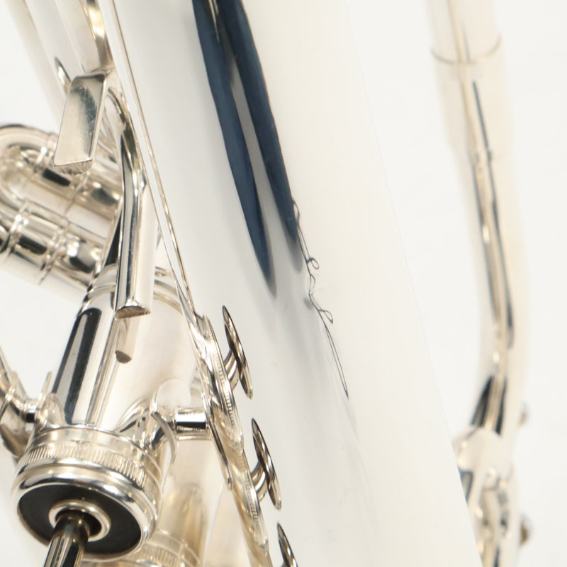 King Model 1121SP 'Ultimate' Professional Marching Mellophone SN 631749 EXCELLENT- for sale at BrassAndWinds.com