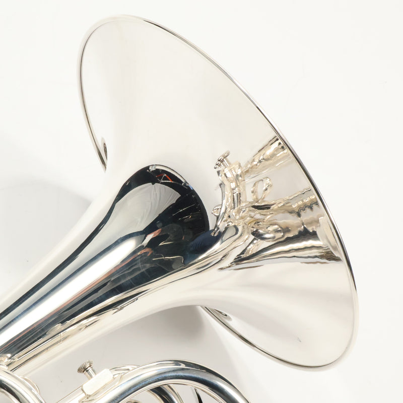 King Model 1121SP 'Ultimate' Professional Marching Mellophone SN 631749 EXCELLENT- for sale at BrassAndWinds.com