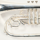 King Model 1121SP 'Ultimate' Professional Marching Mellophone SN 631749 EXCELLENT- for sale at BrassAndWinds.com