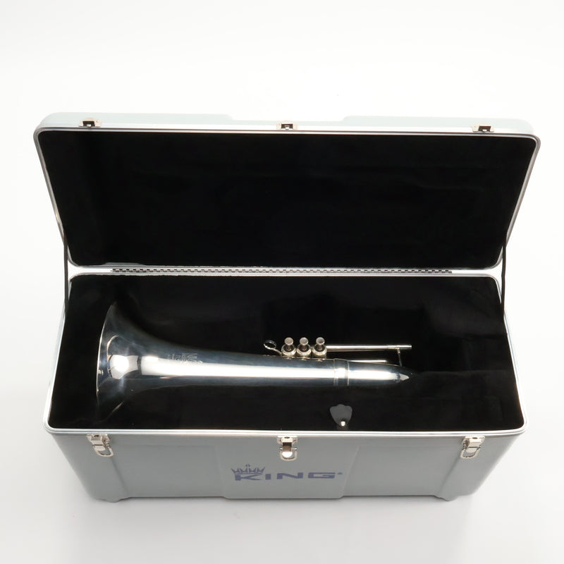 King Model 1130SP Marching Euphonium SN 656664 EXCELLENT- for sale at BrassAndWinds.com