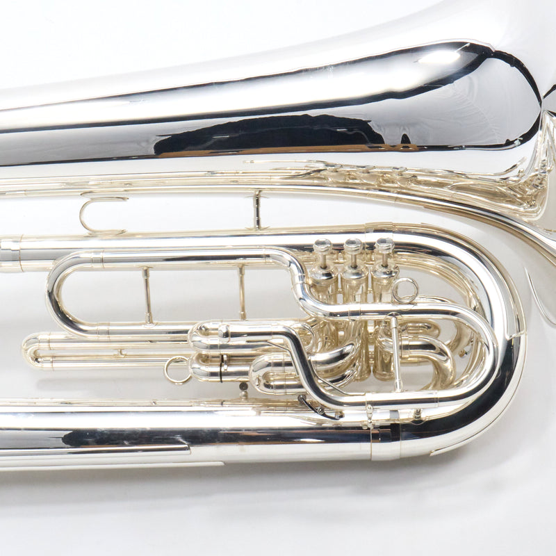 King Model 1151SP 'Ultimate' Professional Marching BBb Tuba SN 665472 EXCELLENT- for sale at BrassAndWinds.com