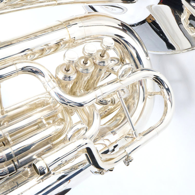 King Model 1151SP 'Ultimate' Professional Marching BBb Tuba SN 665472 EXCELLENT- for sale at BrassAndWinds.com