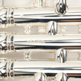 King Model 2055S 'Silver Flair' Intermediate Bb Trumpet SN 656296 EXCELLENT- for sale at BrassAndWinds.com