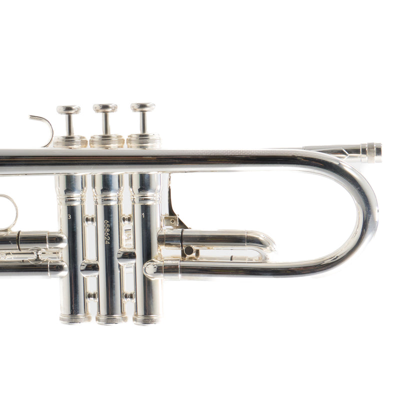 King Model 2055T 'Silver Flair' Intermediate Bb Trumpet SN 658624 OPEN BOX