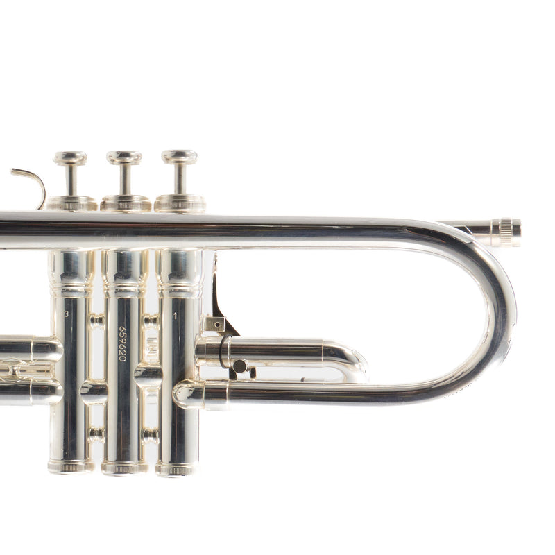 King Model 2055T 'Silver Flair' Intermediate Bb Trumpet SN 659620 OPEN BOX