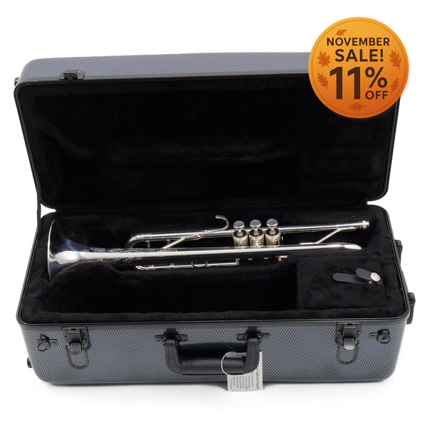King Model 2055T 'Silver Flair' Intermediate Bb Trumpet SN 659620 OPEN BOX