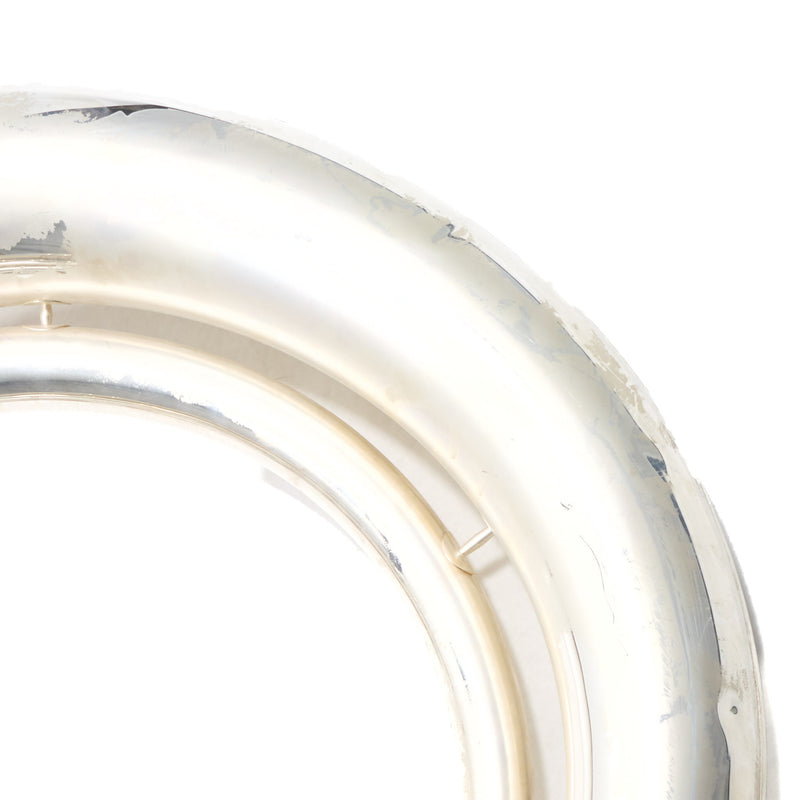 King Model 2350WSP Brass Sousaphone in Silver Plate SN 636188 EXCELLENT