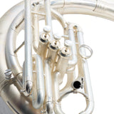 King Model 2350WSP Brass Sousaphone in Silver Plate SN 636188 EXCELLENT