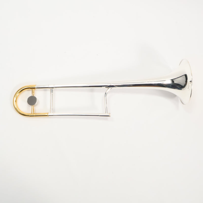 King Model 2BSGX 'Silversonic' Trombone with Solid Silver Bell SN 700155 SUPERB- for sale at BrassAndWinds.com