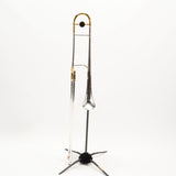 King Model 2BSGX 'Silversonic' Trombone with Solid Silver Bell SN 700155 SUPERB- for sale at BrassAndWinds.com