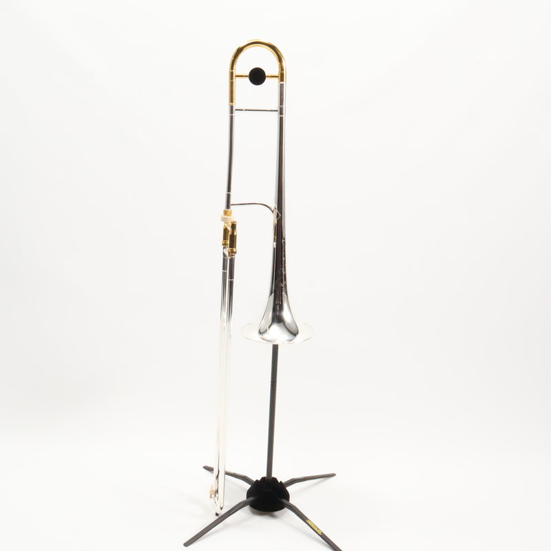 King Model 2BSGX 'Silversonic' Trombone with Solid Silver Bell SN 700155 SUPERB- for sale at BrassAndWinds.com