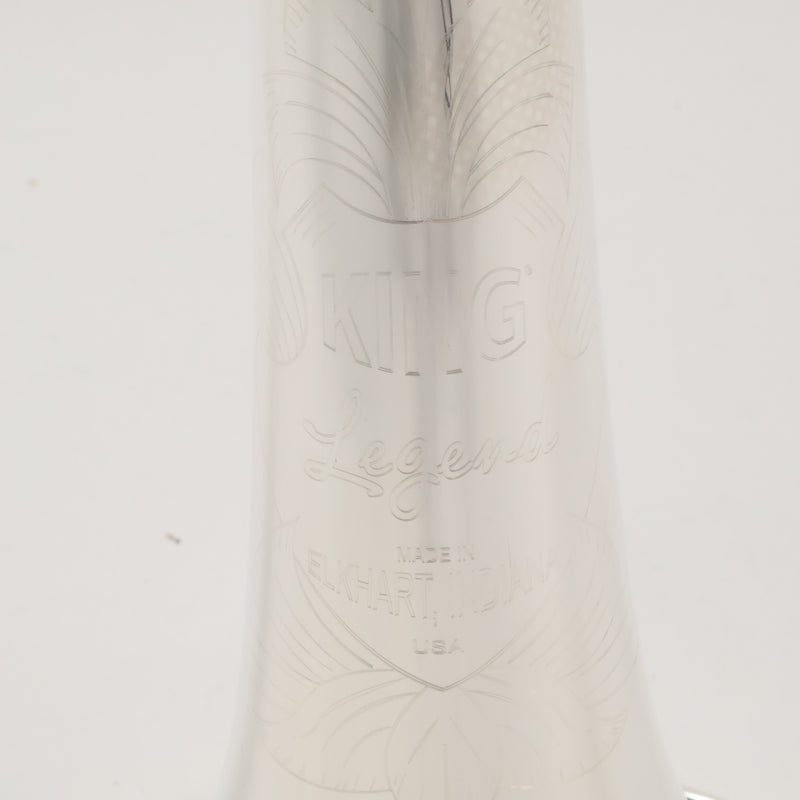 King Model 2BSGX 'Silversonic' Trombone with Solid Silver Bell SN 700155 SUPERB- for sale at BrassAndWinds.com