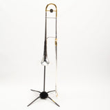 King Model 2BSGX 'Silversonic' Trombone with Solid Silver Bell SN 700155 SUPERB- for sale at BrassAndWinds.com