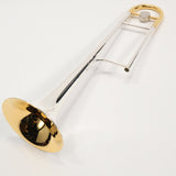 King Model 2BSGX 'Silversonic' Trombone with Solid Silver Bell SN 700155 SUPERB- for sale at BrassAndWinds.com