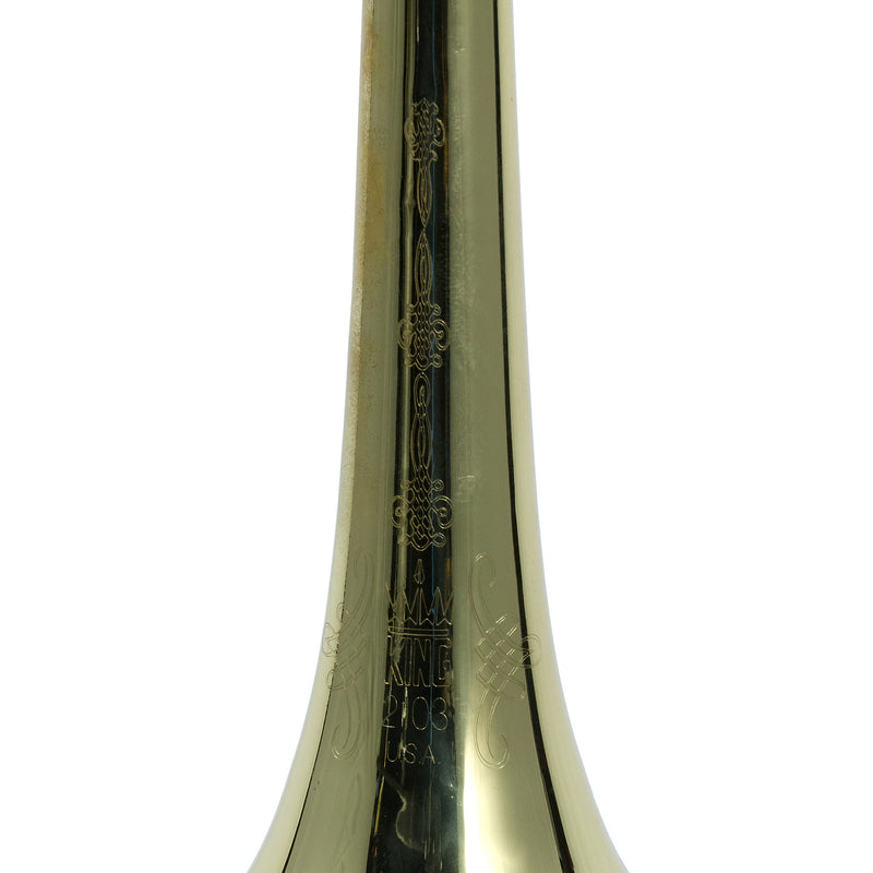 King Model 3BF 'Legend' Tenor Trombone with F-Attachment SN 833683 NICE- for sale at BrassAndWinds.com