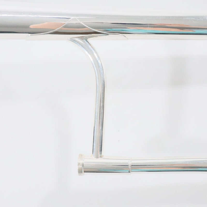 King Model 3BSGX Trombone - Solid Silver Bell/Gold Highlights SN 626381 OPEN BOX- for sale at BrassAndWinds.com