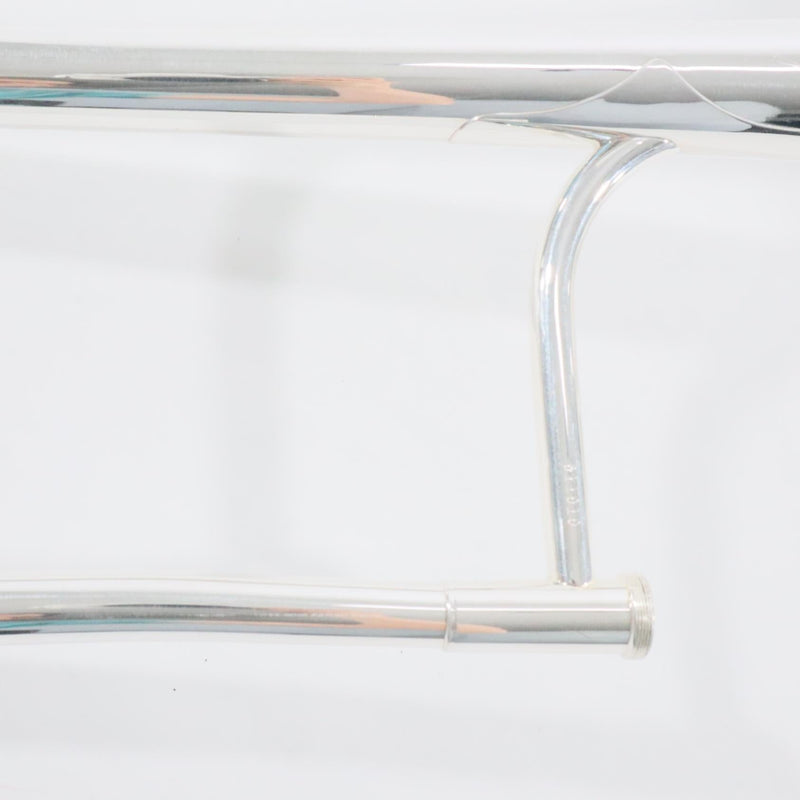 King Model 3BSGX Trombone - Solid Silver Bell/Gold Highlights SN 626381 OPEN BOX- for sale at BrassAndWinds.com