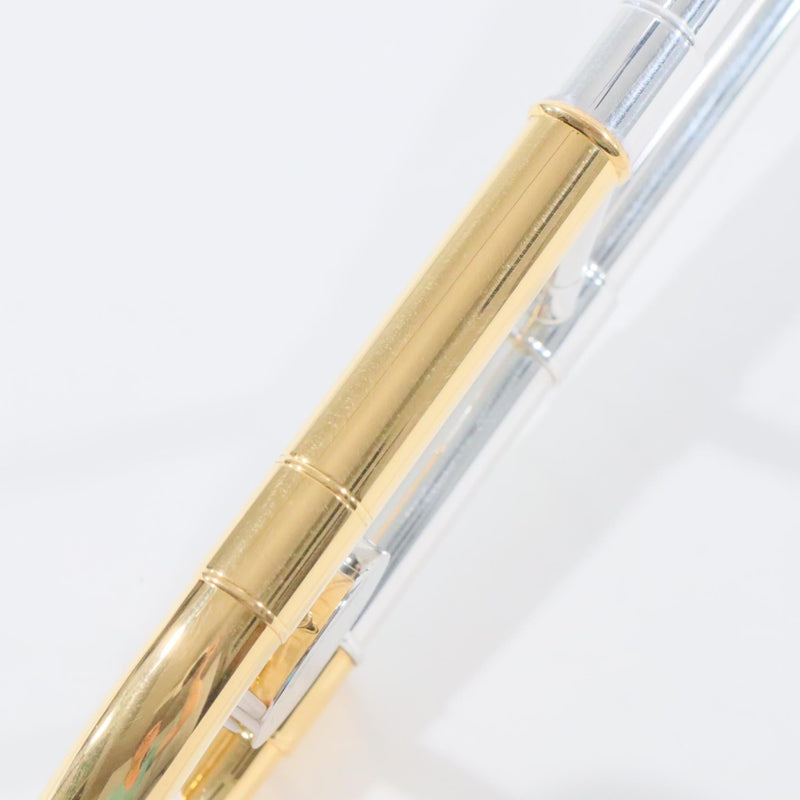 King Model 3BSGX Trombone - Solid Silver Bell/Gold Highlights SN 626381 OPEN BOX- for sale at BrassAndWinds.com