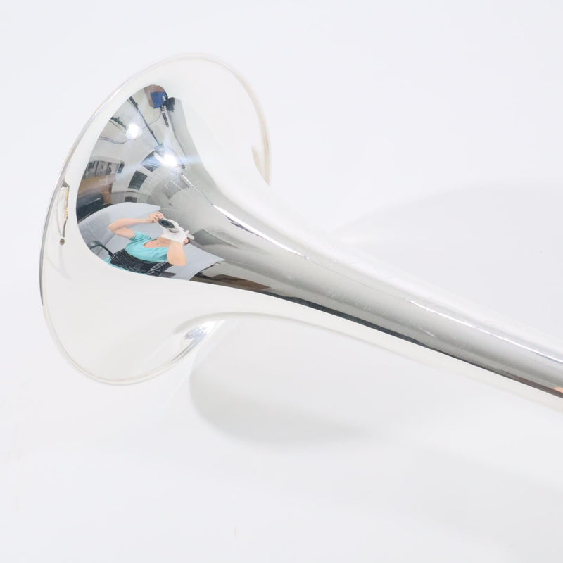 King Model 3BSGX Trombone - Solid Silver Bell/Gold Highlights SN 626381 OPEN BOX- for sale at BrassAndWinds.com