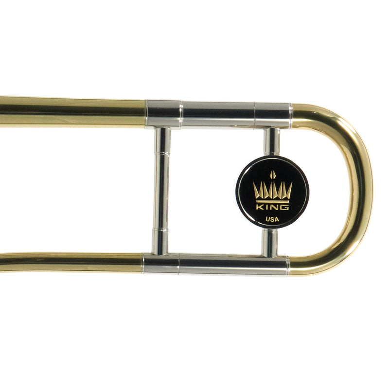 King Model KTB302 Student Tenor Trombone SN S10980 GORGEOUS- for sale at BrassAndWinds.com