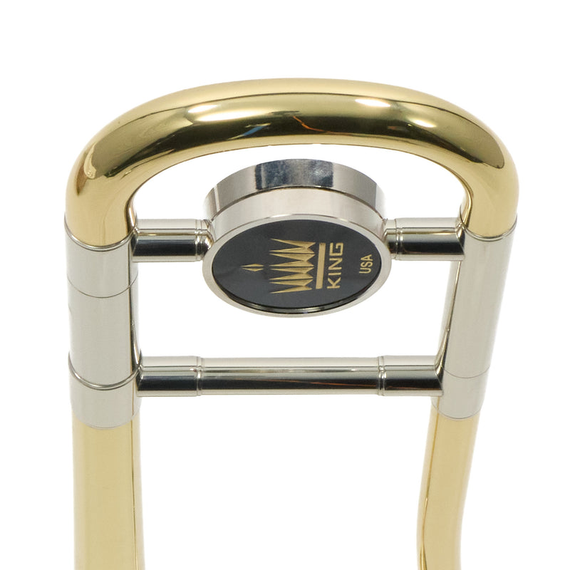 King Model KTB302 Student Tenor Trombone SN S10980 GORGEOUS- for sale at BrassAndWinds.com