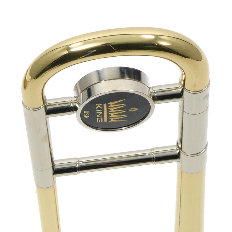King Model KTB302 Student Tenor Trombone SN S10980 GORGEOUS- for sale at BrassAndWinds.com