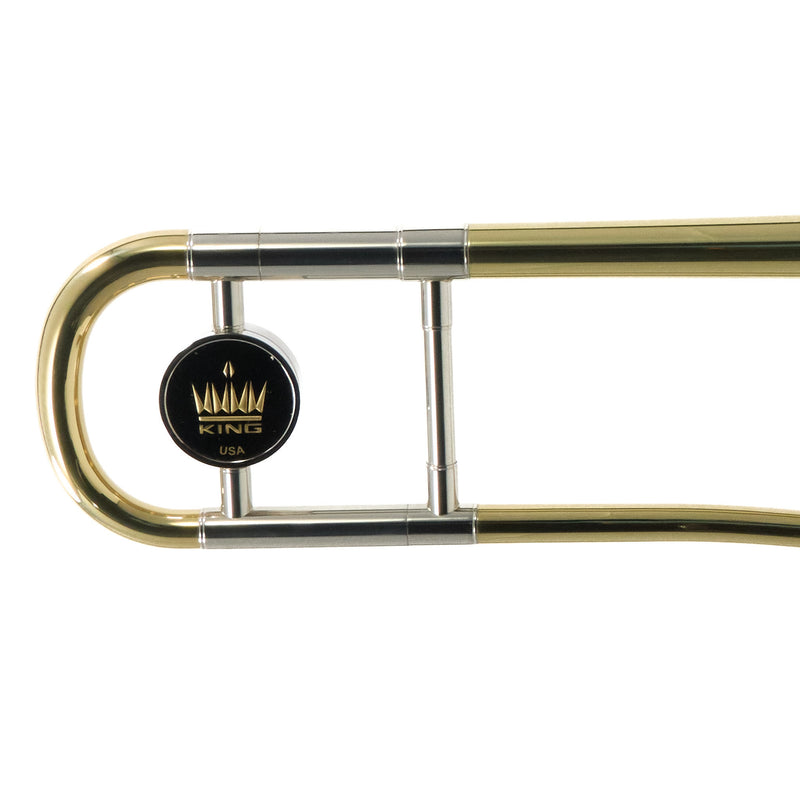 King Model KTB302 Student Tenor Trombone SN S10980 GORGEOUS- for sale at BrassAndWinds.com