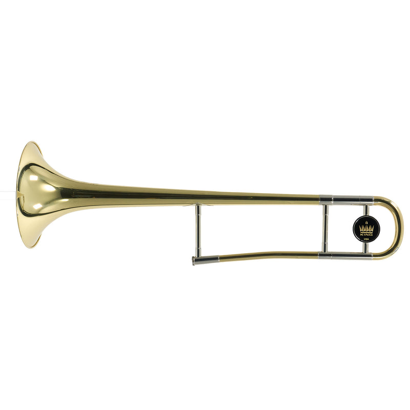 King Model KTB302 Student Tenor Trombone SN S10980 GORGEOUS- for sale at BrassAndWinds.com