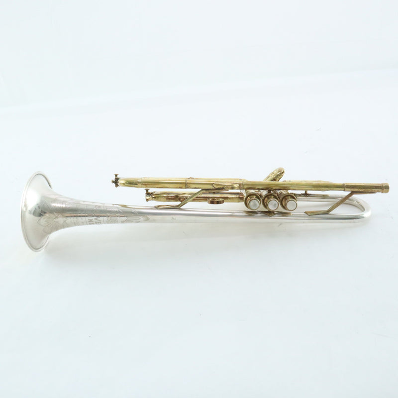 King 'Silvertone' Bb Trumpet SN 262920 GORGEOUS! STERLING SILVER BELL- for sale at BrassAndWinds.com