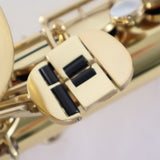 King Super 20 Professional Alto Saxophone with Silver and Brass Necks SN 531167 EXCELLENT- for sale at BrassAndWinds.com