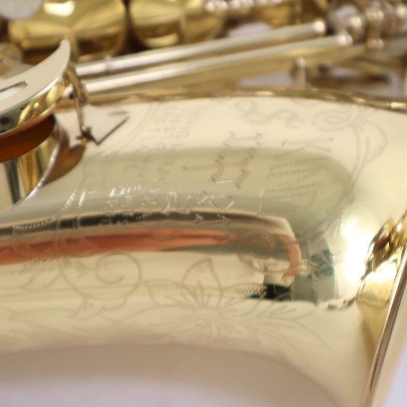King Super 20 Professional Alto Saxophone with Silver and Brass Necks SN 531167 EXCELLENT- for sale at BrassAndWinds.com