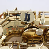 King Super 20 Professional Alto Saxophone with Silver and Brass Necks SN 531167 EXCELLENT- for sale at BrassAndWinds.com