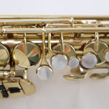 King Super 20 Professional Alto Saxophone with Silver and Brass Necks SN 531167 EXCELLENT- for sale at BrassAndWinds.com