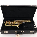 King Super 20 Professional Alto Saxophone with Silver and Brass Necks SN 531167 EXCELLENT- for sale at BrassAndWinds.com
