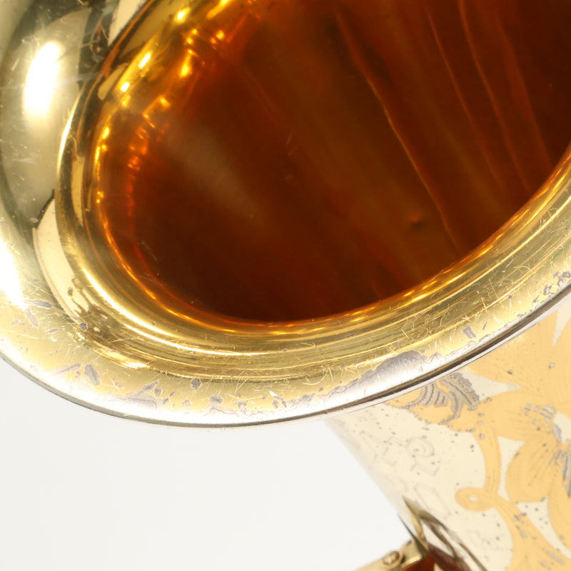 King Super 20 'Silversonic' Tenor Saxophone with Full Pearls SN 298175 RARE- for sale at BrassAndWinds.com