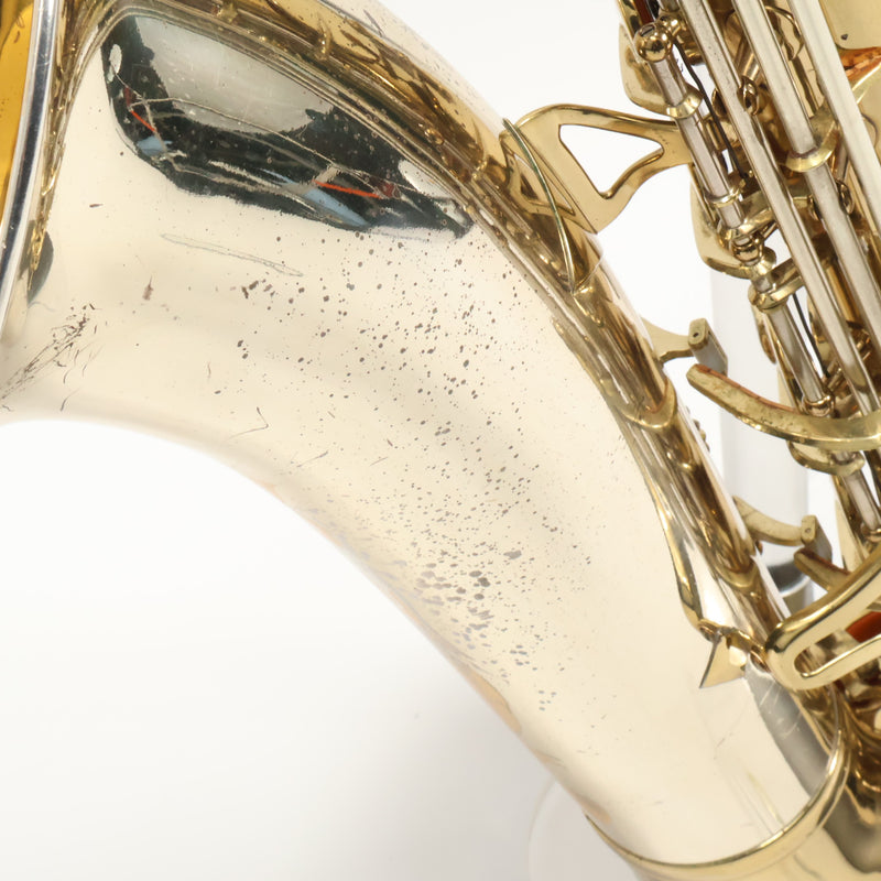 King Super 20 'Silversonic' Tenor Saxophone with Full Pearls SN 298175 RARE- for sale at BrassAndWinds.com