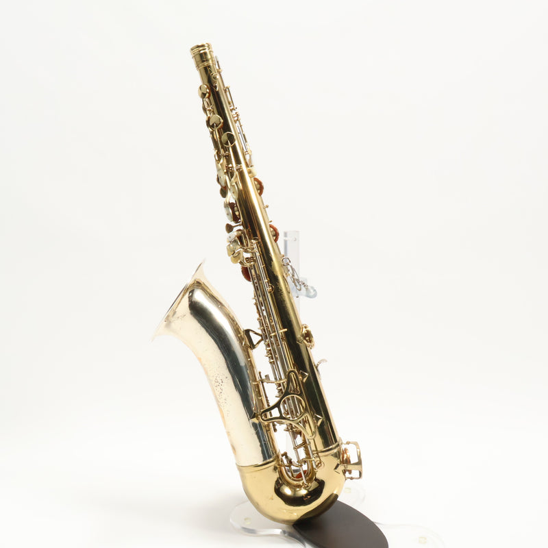 King Super 20 'Silversonic' Tenor Saxophone with Full Pearls SN 298175 RARE- for sale at BrassAndWinds.com