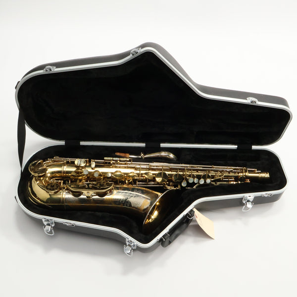 King Super 20 'Silversonic' Tenor Saxophone with Full Pearls SN 298175 RARE- for sale at BrassAndWinds.com