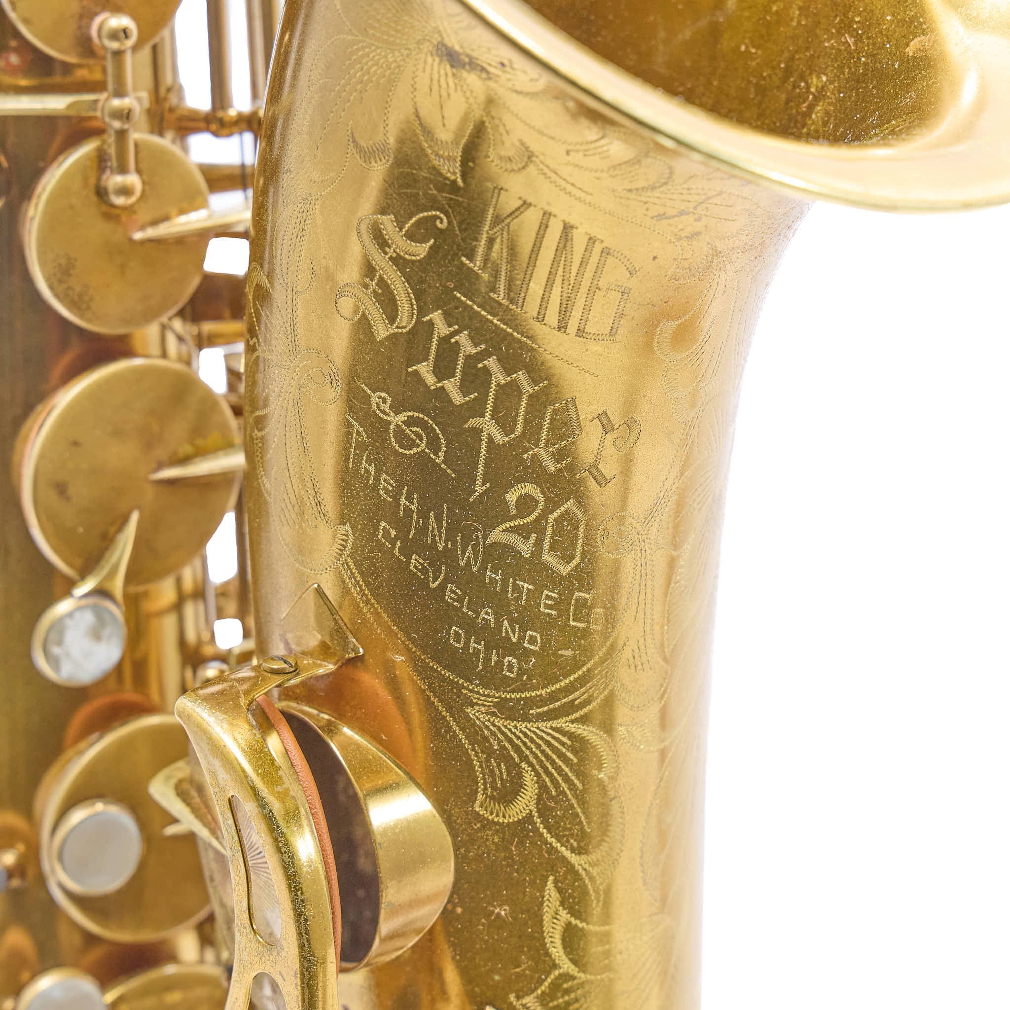 King Super 20 Tenor Saxophone with Full Pearls