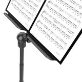 KraftGeek Model OTH-AB209-BK Capsule Music Stand BRAND NEW- for sale at BrassAndWinds.com