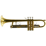 Larson Brasswerks Bb Trumpet in Unlacquered Finish SN 103431 EXCELLENT- for sale at BrassAndWinds.com