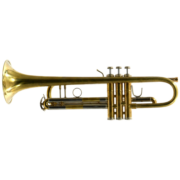 Larson Brasswerks Bb Trumpet in Unlacquered Finish SN 103431 EXCELLENT- for sale at BrassAndWinds.com