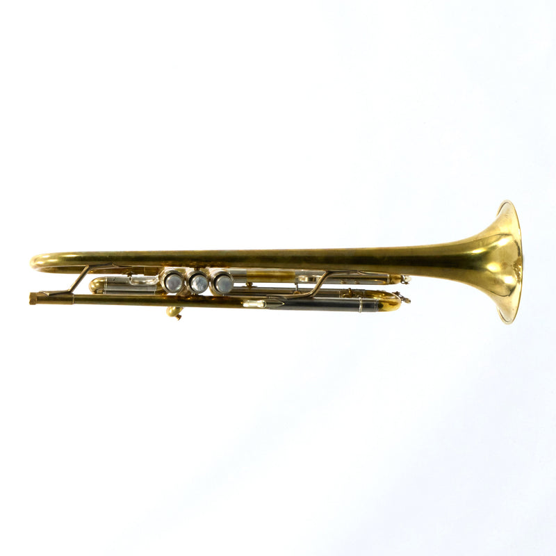 Larson Brasswerks Bb Trumpet in Unlacquered Finish SN 103431 EXCELLENT- for sale at BrassAndWinds.com