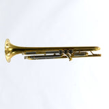 Larson Brasswerks Bb Trumpet in Unlacquered Finish SN 103431 EXCELLENT- for sale at BrassAndWinds.com