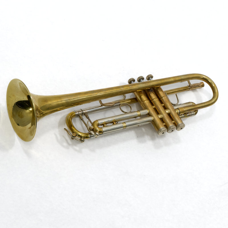 Larson Brasswerks Bb Trumpet in Unlacquered Finish SN 103431 EXCELLENT- for sale at BrassAndWinds.com
