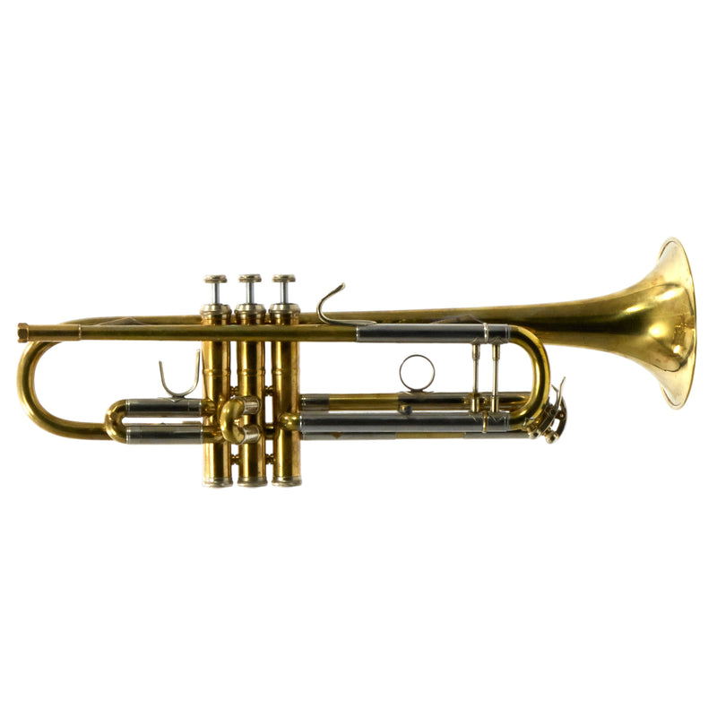 Larson Brasswerks Bb Trumpet in Unlacquered Finish SN 103431 EXCELLENT- for sale at BrassAndWinds.com
