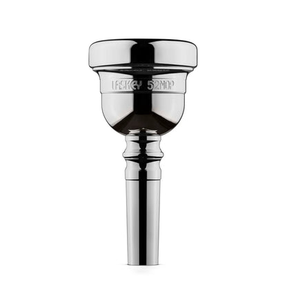 Laskey 52MD Plus Davis Signature Trombone Mouthpiece - Small Shank, Silver Plate