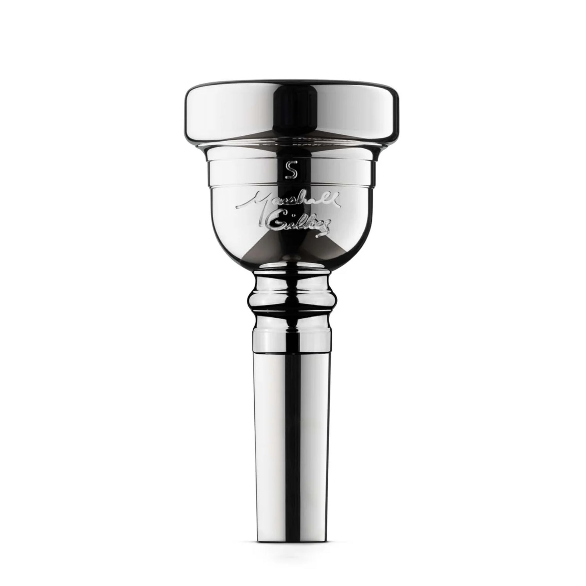 Laskey 53MG Gilkes Signature Trombone Mouthpiece - Small Shank, Silver Plate
