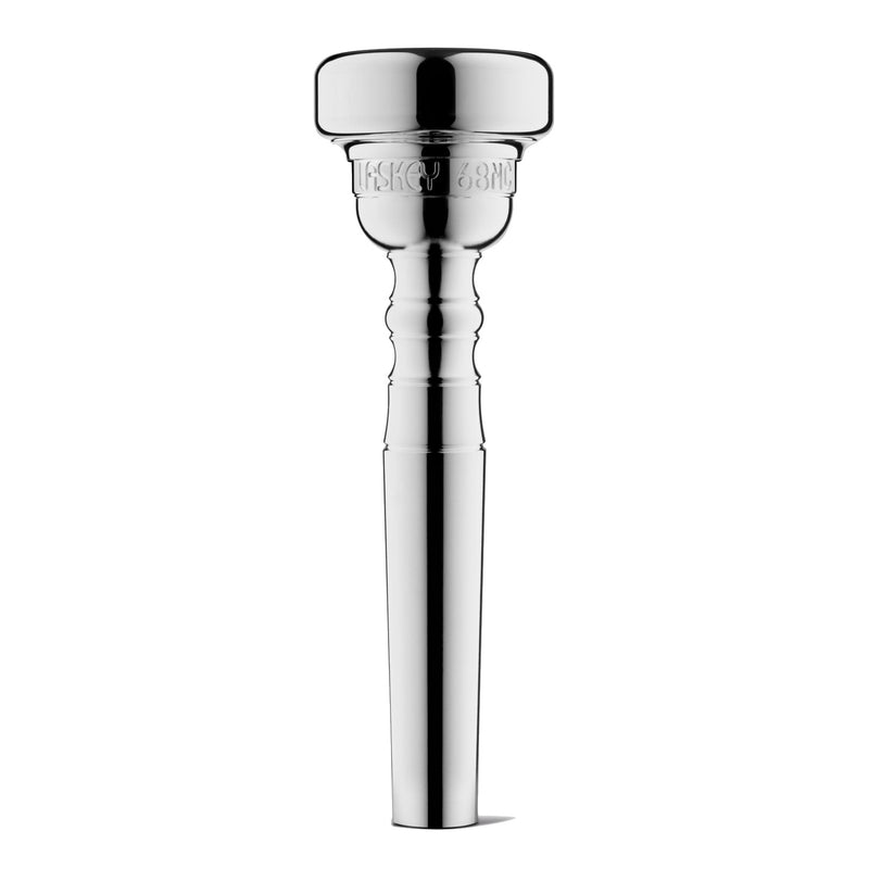 Laskey 68MC Classic Trumpet Mouthpiece in Silver Plate - Standard Shank BRAND NEW- for sale at BrassAndWinds.com