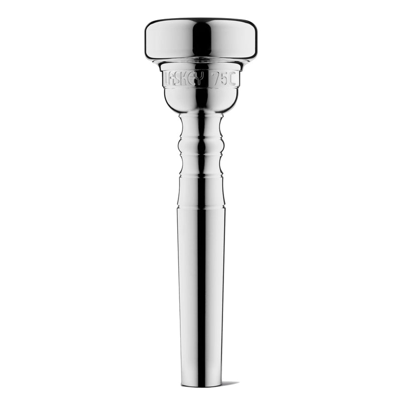 Laskey 75C Classic Trumpet Mouthpiece in Silver Plate - Standard Shank BRAND NEW- for sale at BrassAndWinds.com